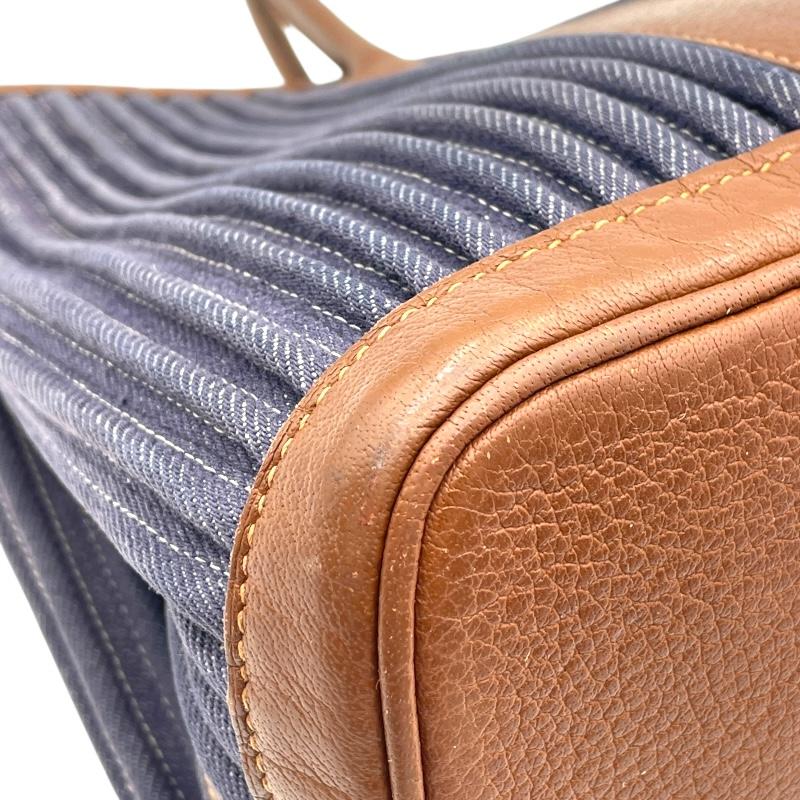 HERMES（エルメス） ガーデンパーティTPM ブルーインディゴ・マロン 