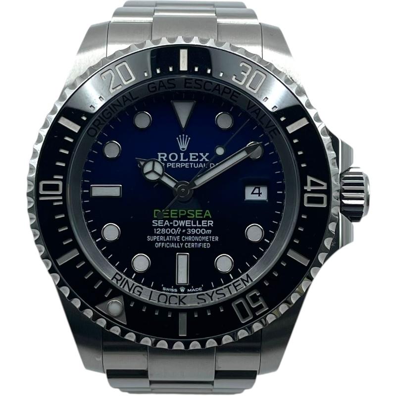 ROLEX（ロレックス） ディープシー Dブルー 136660 ブルー SS 腕時計