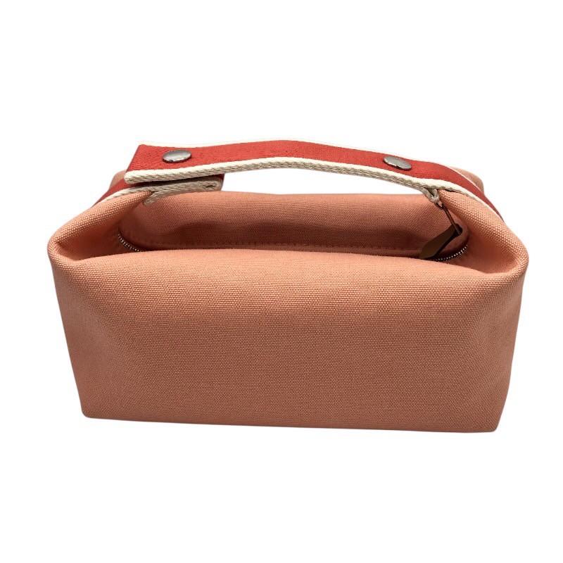 HERMES（エルメス） ブリッドアブラックPM ピンク×SV金具 トワル 