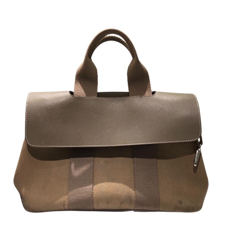 HERMES エルメス ヴァルパライソPM キャンバスバッグ エトゥープ