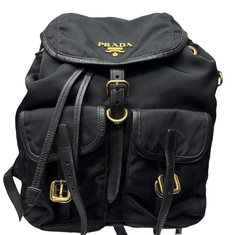 PRADA（プラダ） ナイロンバッグパック 1BZ677 ブラック
