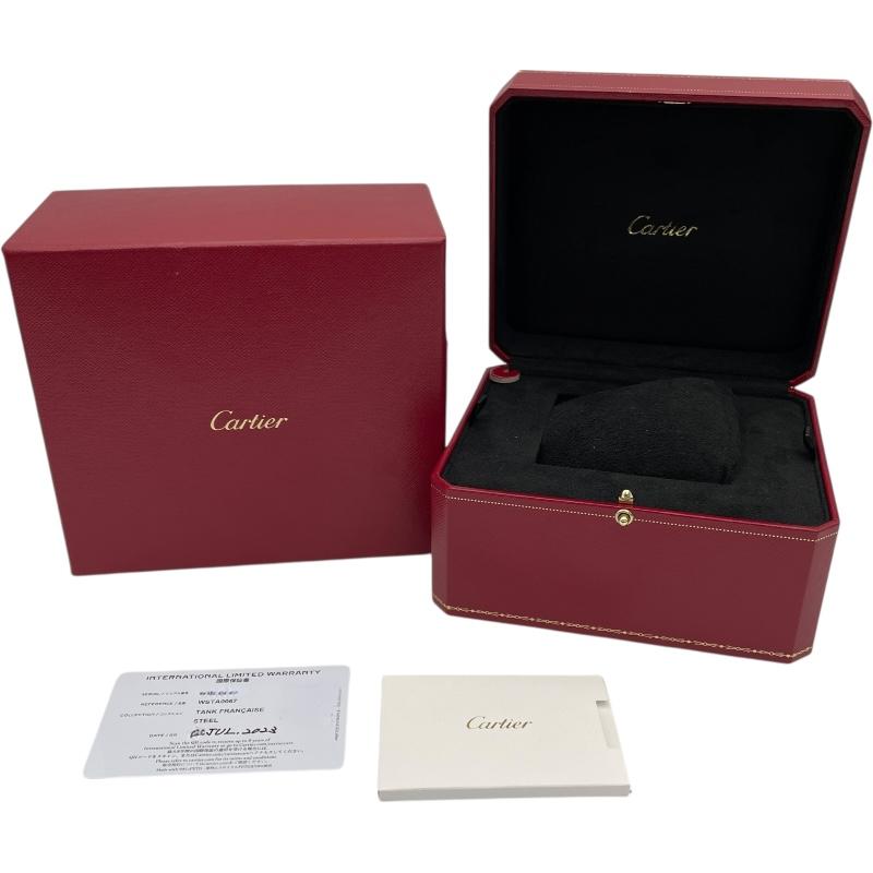カルティエ Cartier タンクフランセーズ LM WSTA0067 シルバー SS 腕時計 メンズ 中古 | Cartier | 08