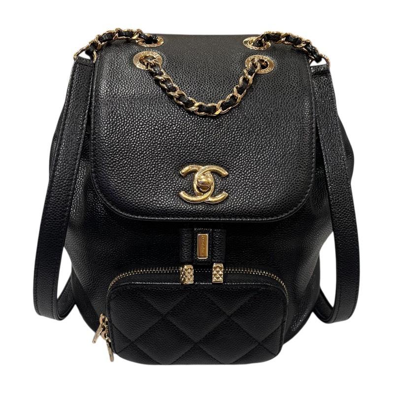 CHANEL（シャネル） マトラッセ バッグパック AS3530 ブラック