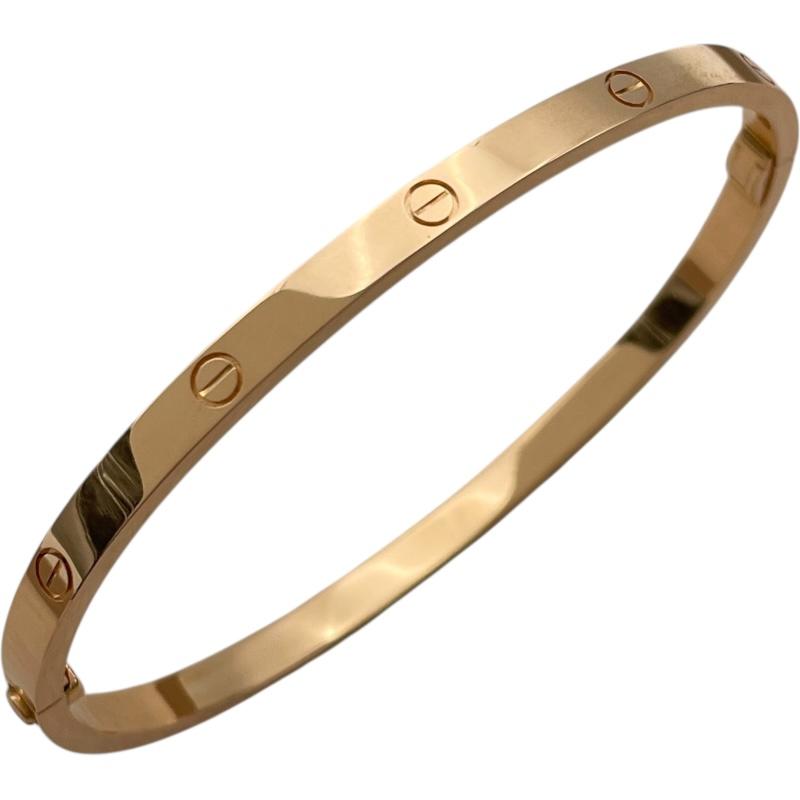 Cartier（カルティエ） ラブブレスSM ピンクゴールド Au750 ジュエリー