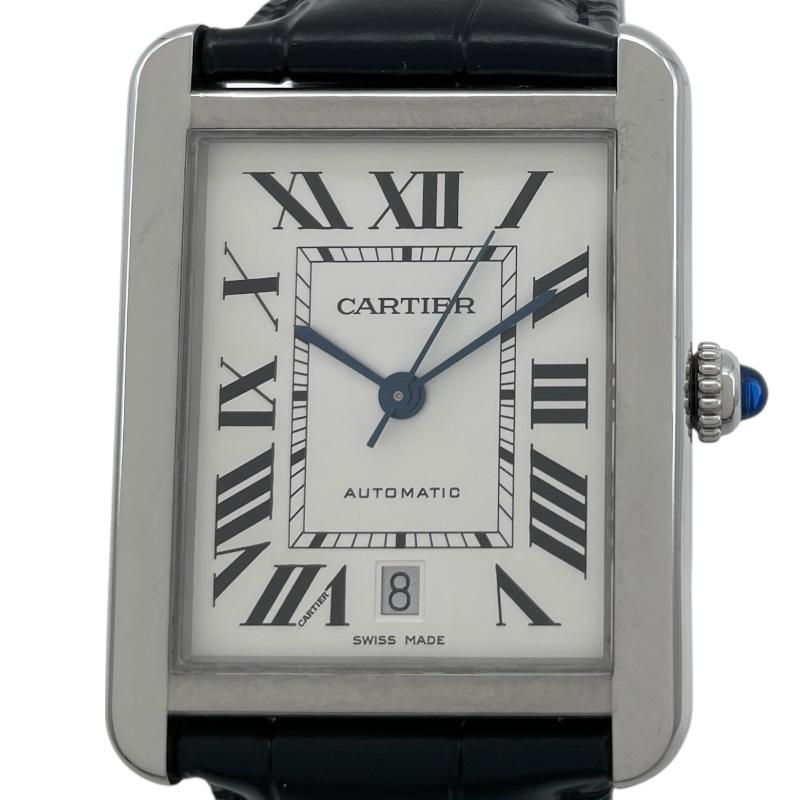 カルティエ Cartier タンクソロ XL W5200027  シルバー SS 腕時計 メンズ 中古 | Cartier