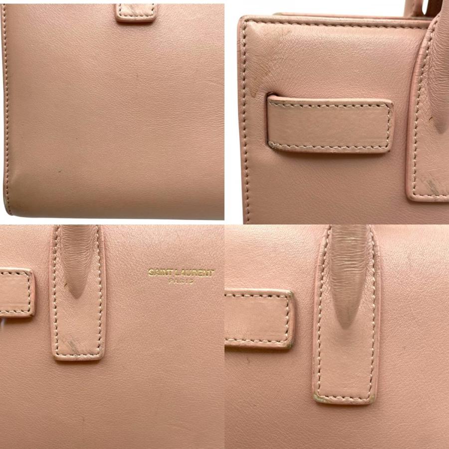SAINT LAURENT サンローラン サックドジュール ナノ 398711 ピンク