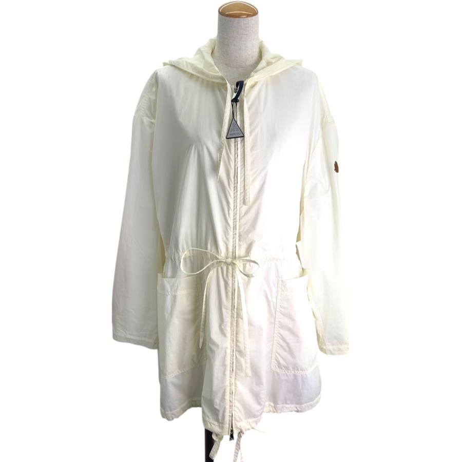モンクレール　ナイロンジャケット　スプリングコート　サイズ4 ホワイト　5P91 MONCLER（モンクレール） MONCLER SUIR スプリングコート ホワイト