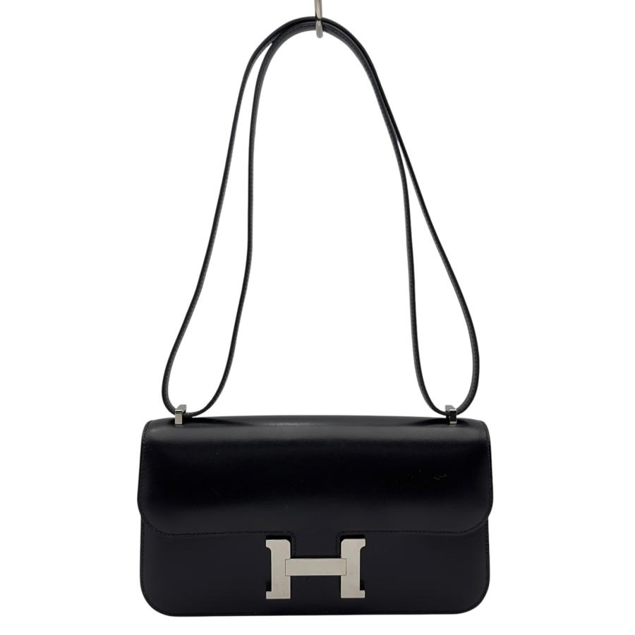 HERMES（エルメス） コンスタンス エラン K刻 ブラック/シルバー金具