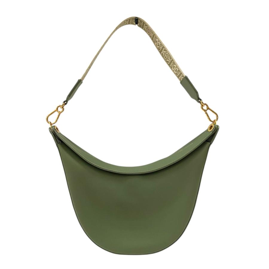 LOEWE（ロエベ） ルナバッグ A923PL9X07 カーキ カーフ ショルダー