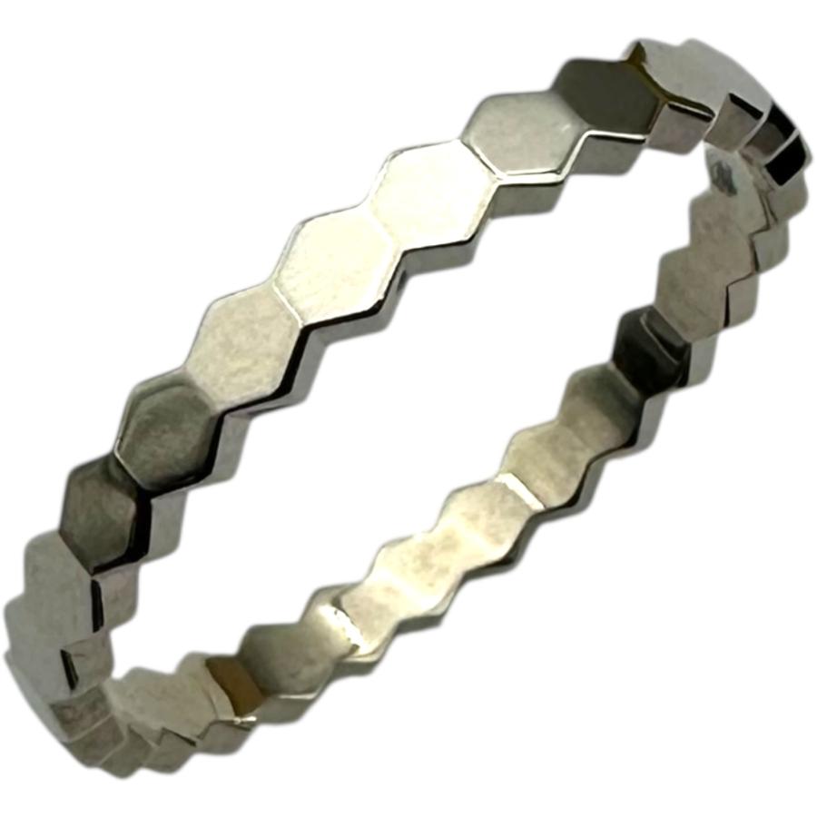 CHAUMET（ショーメ） ビードゥショーメリング ホワイトゴールド Au750 