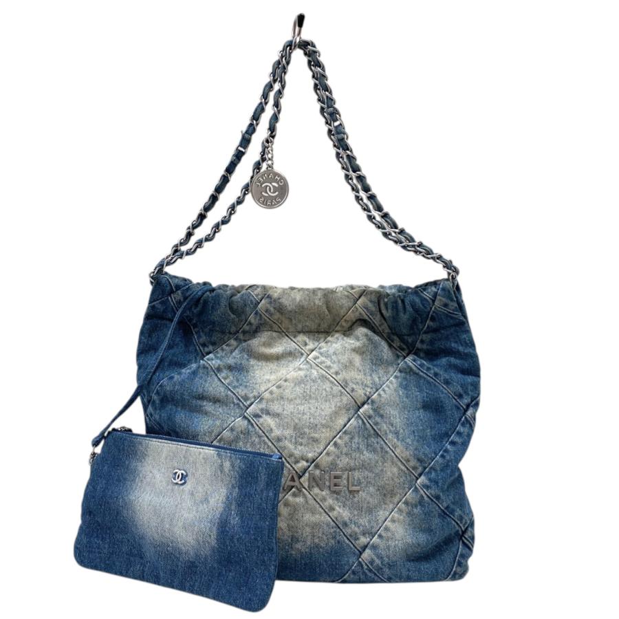 CHANEL（シャネル） CHANEL CHANEL22 スモールバッグ AS3260 ブルー 