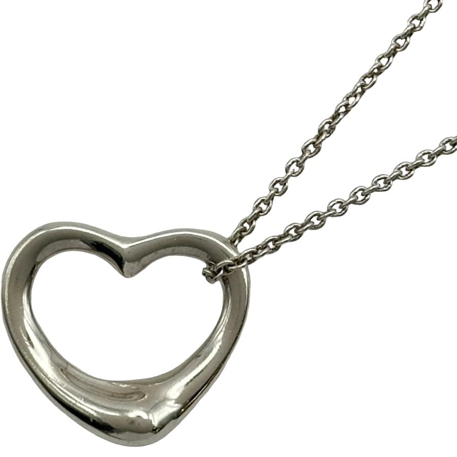 Tiffany & Co. シルバーオープン ハートネックレスM 中古 TIFFANY&Co.（ティファニー） TIFFANY＆CO オープンハートネックレス