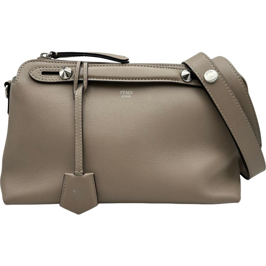 FENDI（フェンディ） バイザウェイ ミディアム 8BL124 グレー シルバー 