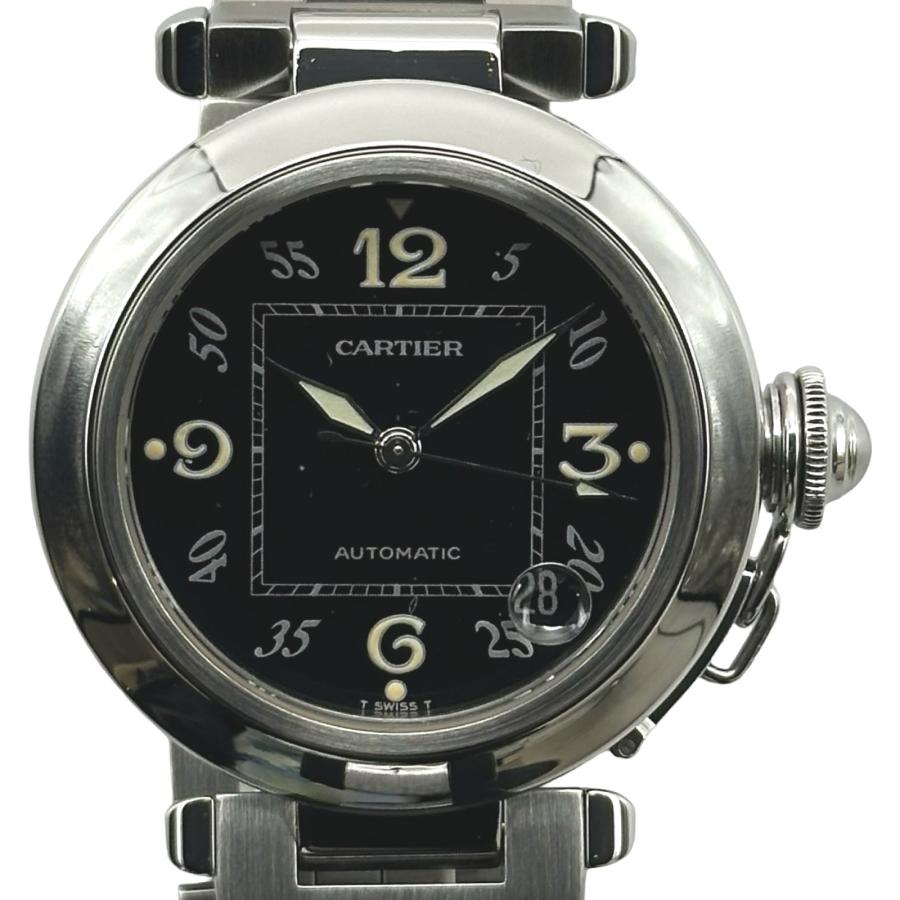 Cartier（カルティエ） パシャC W31043M7 ブラック ステンレススチール 