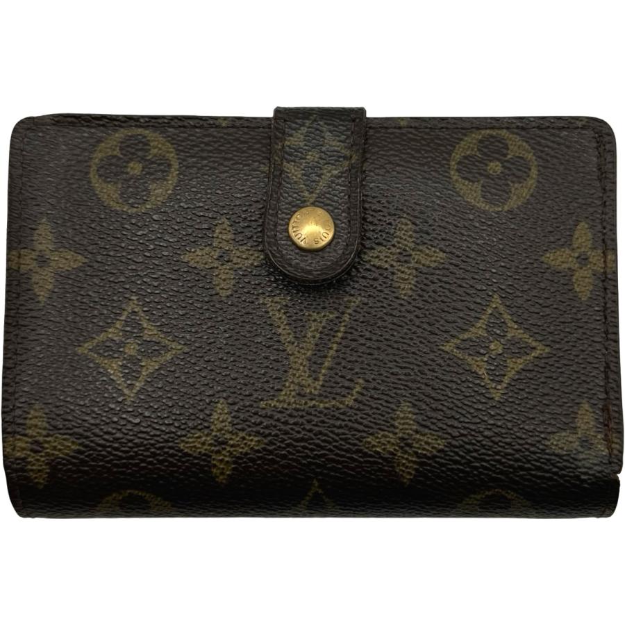 未使用に近い ルイヴィトン　ポルト モネ・ビエ ヴィエノワ カーフ ノワール LOUIS VUITTON（ルイ・ヴィトン） ポルトモネ・ビエ・ヴィエノワ