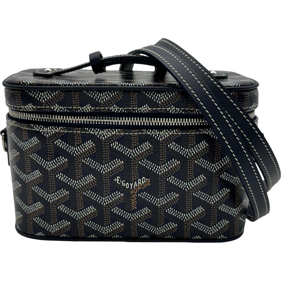 GOYARD（ゴヤール） ミューズミニヴァニティ ネイビー/ブルー ポリ塩化 