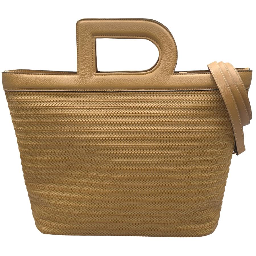 デルヴォー DELVAUX マルマラティサージュコトレ イエロー レザー 