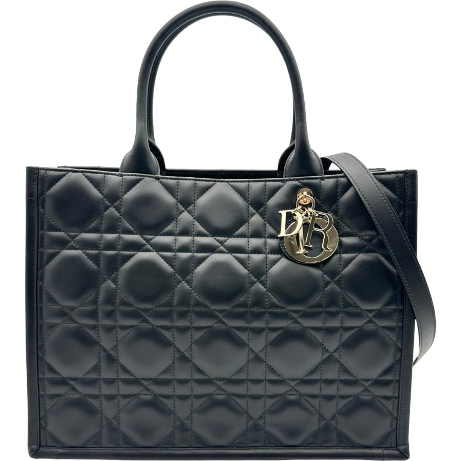 Christian Dior 黒 ハンドバッグ （少し訳あり） 値下しました。 Christian Dior（クリスチャン・ディオール） ブックトート ミディアム