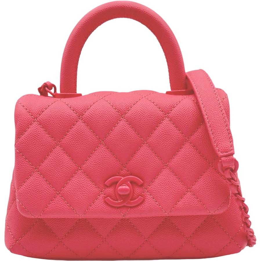 CHANEL（シャネル） ココハンドルXXS AS2215 30番台 マトラッセ ピンク