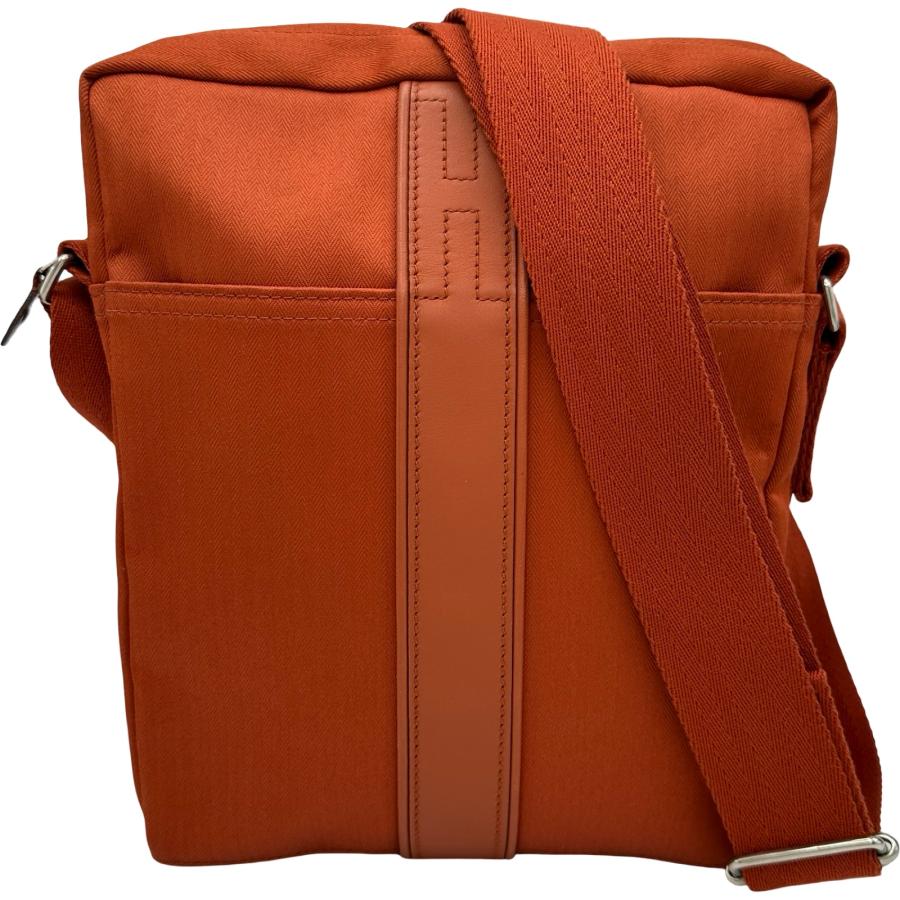 HERMES（エルメス） アカプルコバンドリエール オレンジ シルバー金具 