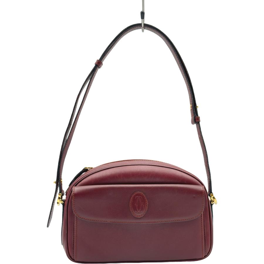 Cartier（カルティエ） マストライン ショルダーバッグ ボルドー 