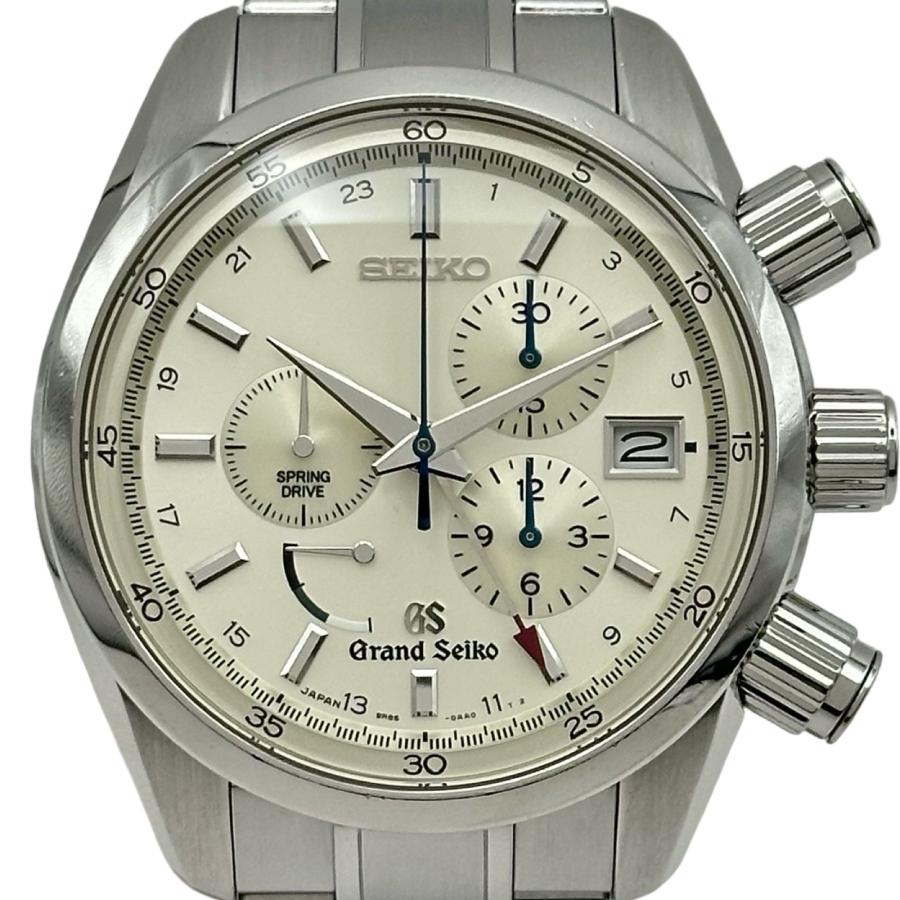 グランドセイコー Grand Seiko スポーツコレクション スプリングドライブ クロノグラフ 9R86-0AA0 シルバー ステンレススチール 自動巻き メンズ 腕時計 グランドセイコー Grand Seiko スポーツコレクション スプリング