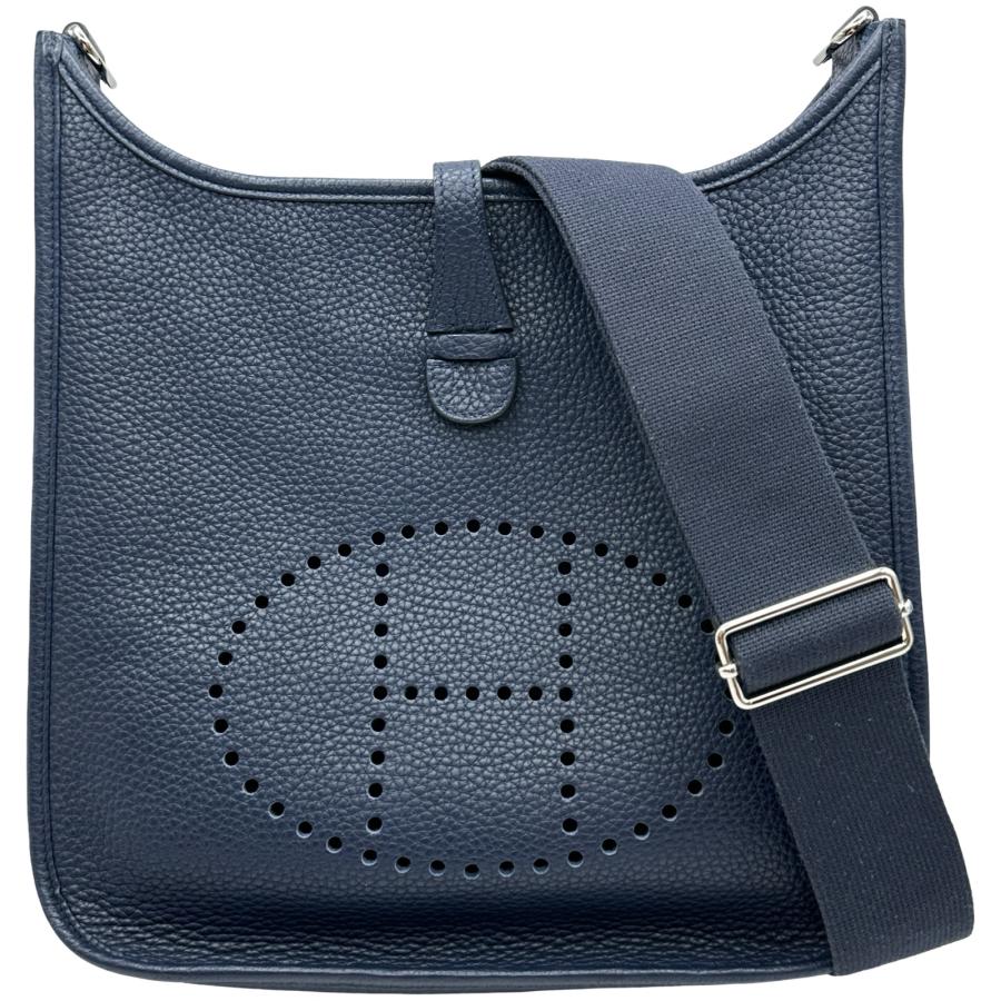 エルメス エブリン 3PM ショルダー HERMES（エルメス） エヴリン3PM X刻印 ブルーニュイ/シルバー金具
