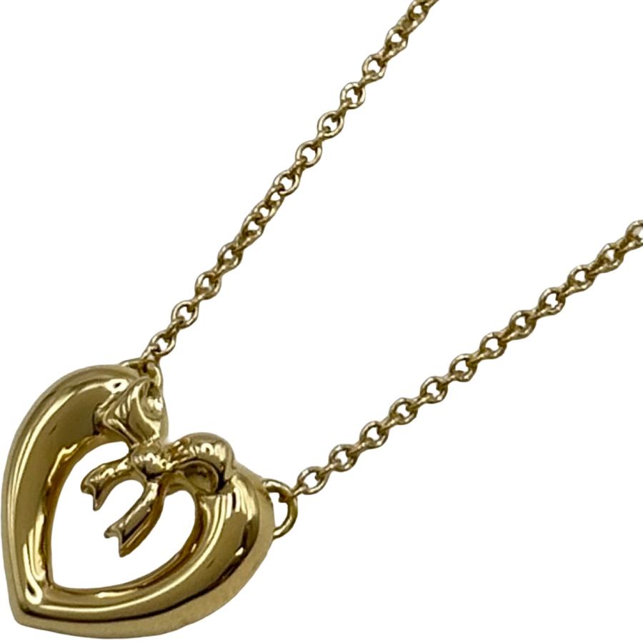 TIFFANY&Co.（ティファニー） TIFFANY＆CO ハートリボンネックレス 