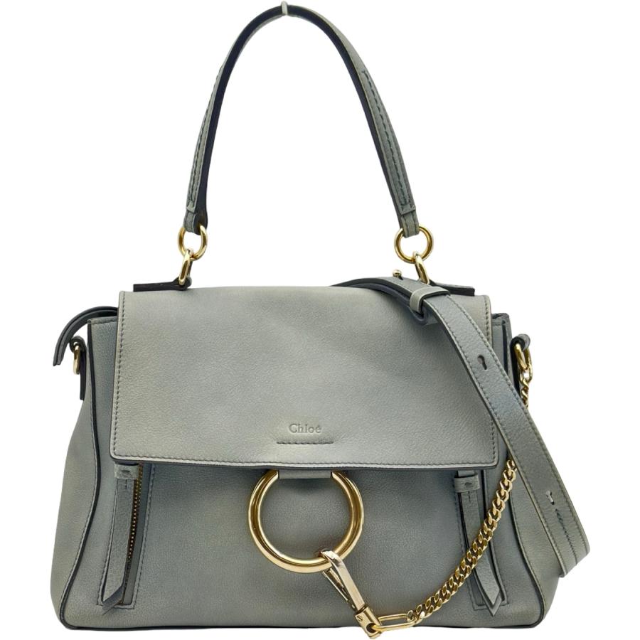 Chloe（クロエ） フェイデイ CHC17WS322HGJ41H フェードブルー カーフ