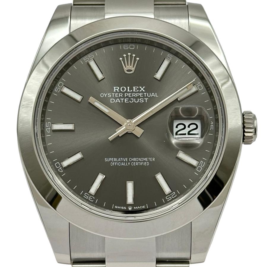 ROLEX（ロレックス） デイトジャスト41 126300 スレート ステンレス