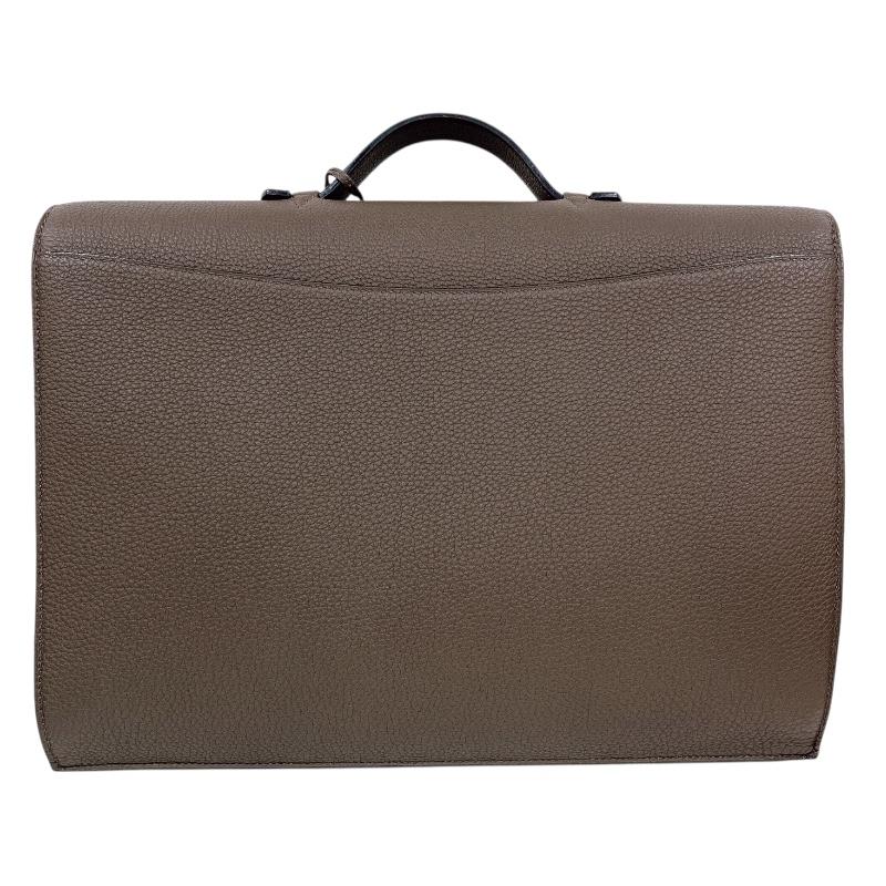HERMES（エルメス） サックアデペッシュ2 38 T刻 トープ・シルバー金具