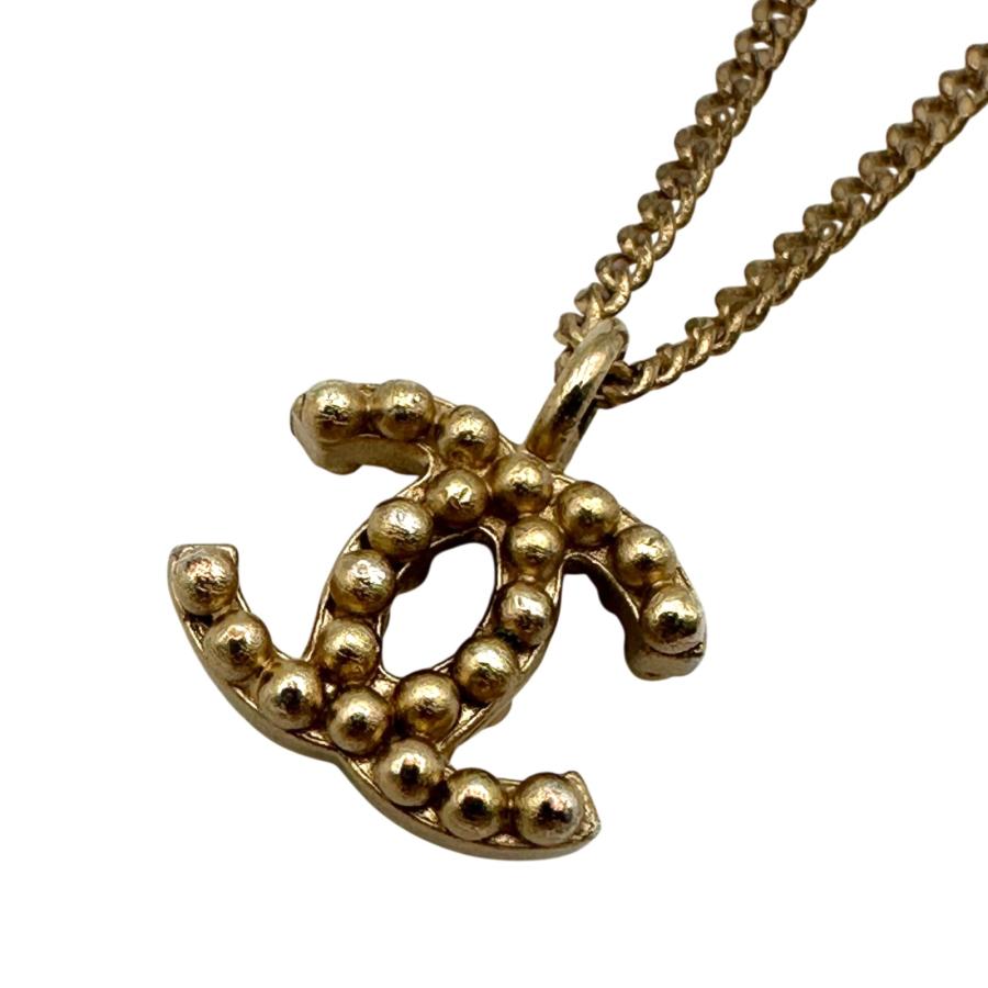 CHANEL（シャネル） ココマーク ネックレス ゴールド メタル