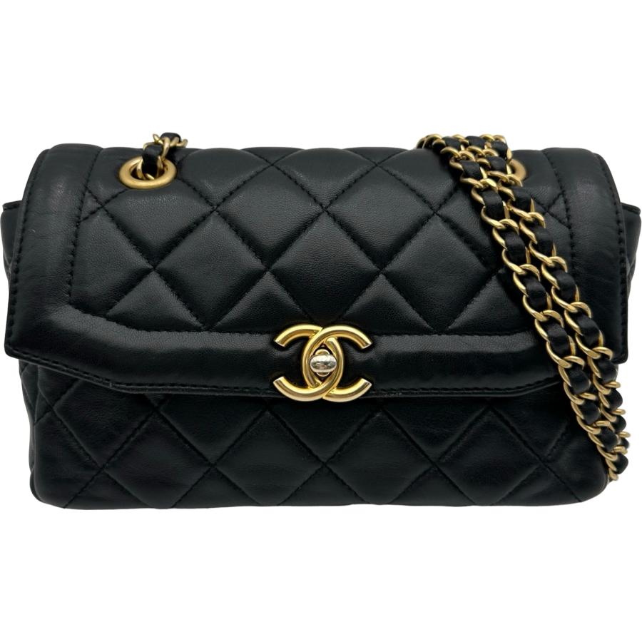 CHANEL（シャネル） マトラッセミニフラップバッグ AS5258 ブラック