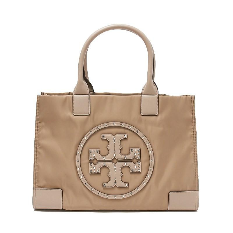 トリーバーチ Tory Burch ロゴトートバッグ ナイロン フレンチゲレー レディース メンズ 中古 Okura ヤフーショッピング店 通販 Yahoo ショッピング