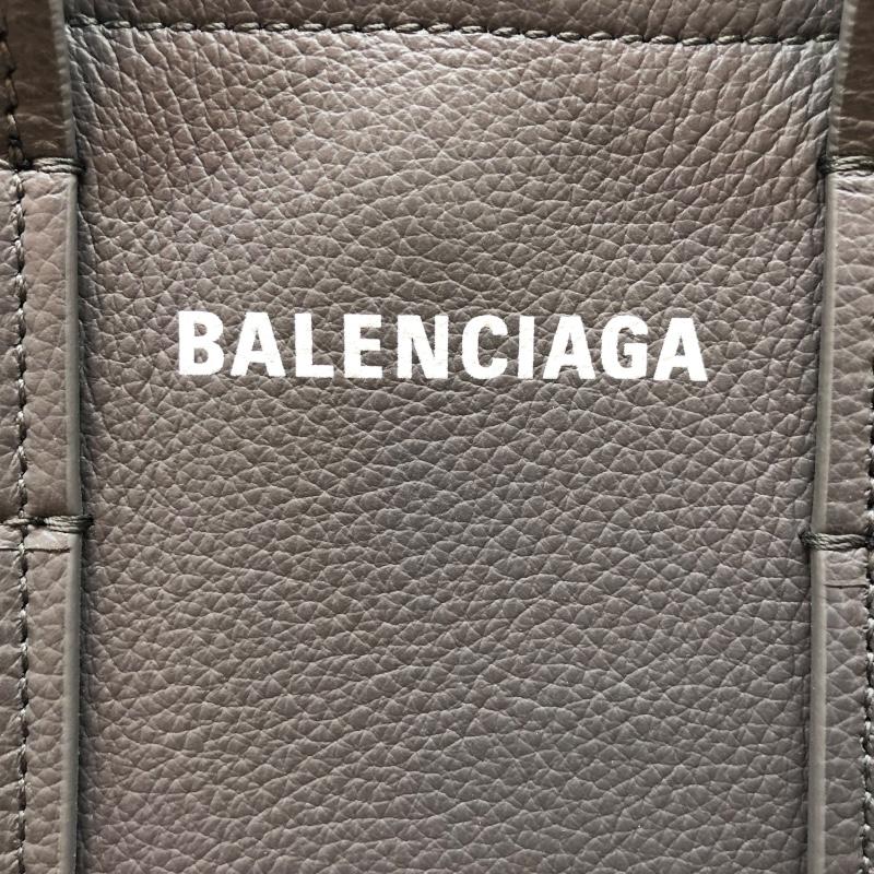 バレンシアガ BALENCIAGA エブリデイXS ノースサウス 672793 グレー レザー　 ハンドバッグ レディース 中古｜ookura7815｜07