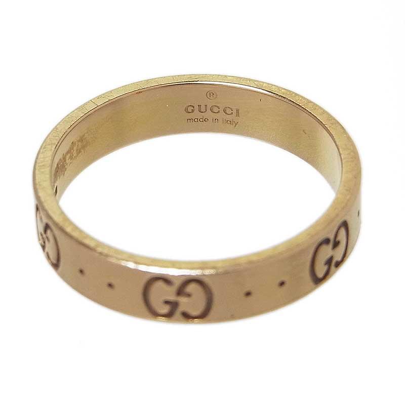 グッチ GUCCI アイコン スリムリング  K18PG ジュエリー 中古｜ookura7815｜03