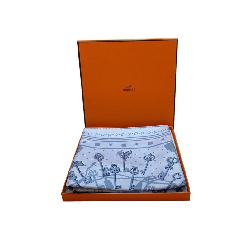 エルメス HERMES バンダナ55 Les Cles マルチカラー スカーフ レディース 中古 :2340210018036:OKURA