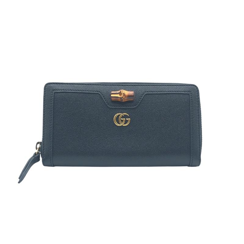 グッチ GUCCI ダイアナコンチネンタルウォレット 658634 ブラック 