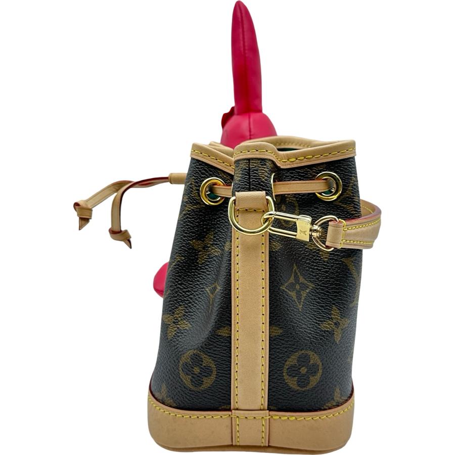 ルイ・ヴィトン LOUIS VUITTON ナノ・ノエ M11305 ブラウン モノグラム（アニモグラム） ショルダーバッグ レディース 中古_3