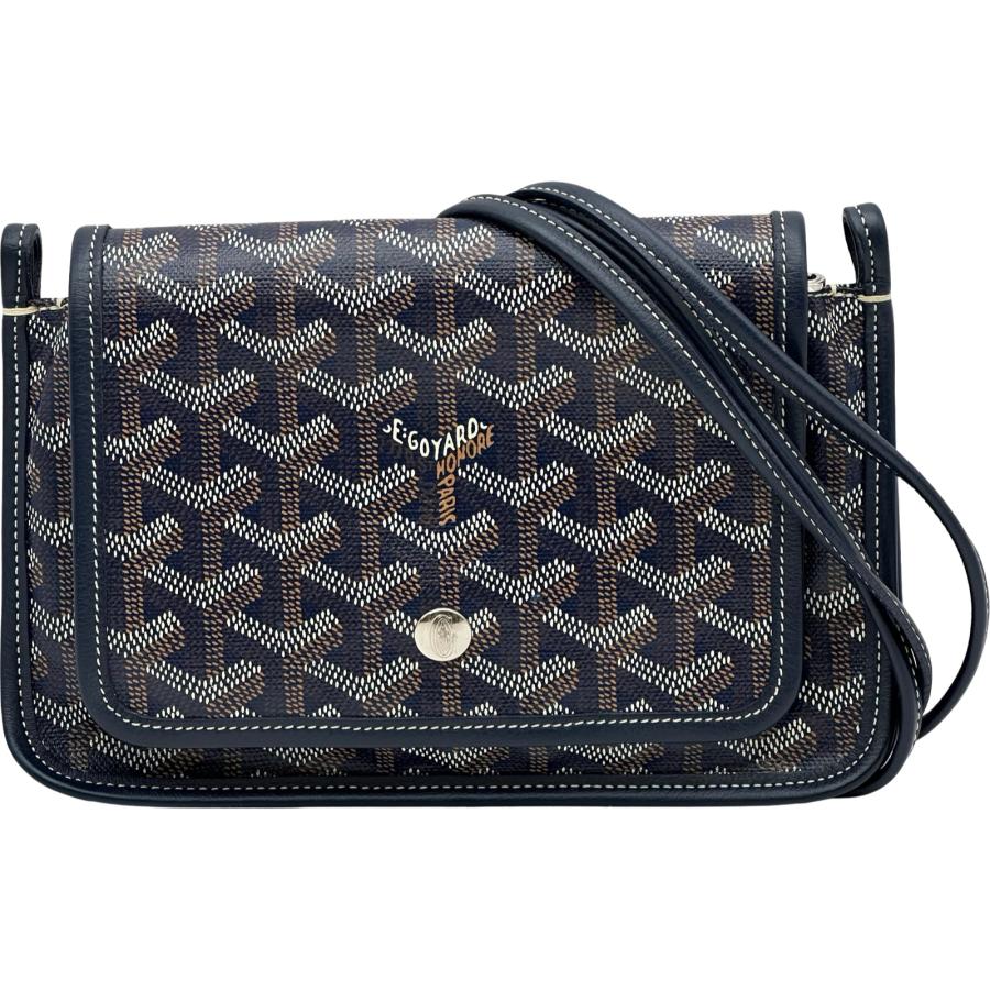 GOYARD（ゴヤール） プリュメポーチウォレット ネイビー コーティング 