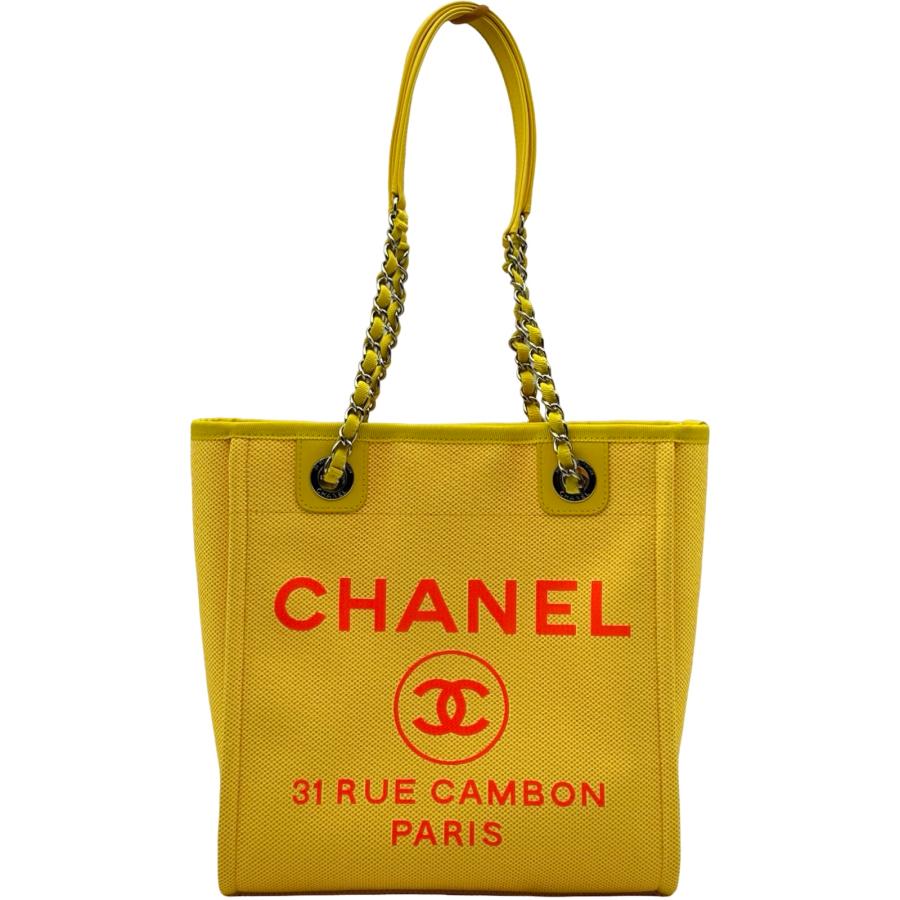 CHANEL（シャネル） ドーヴィルトートPM A66939 31番台 イエロー