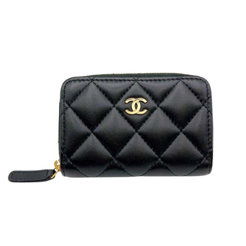 CHANEL（シャネル） クラシック ジップ コインパース AP0216 ブラック