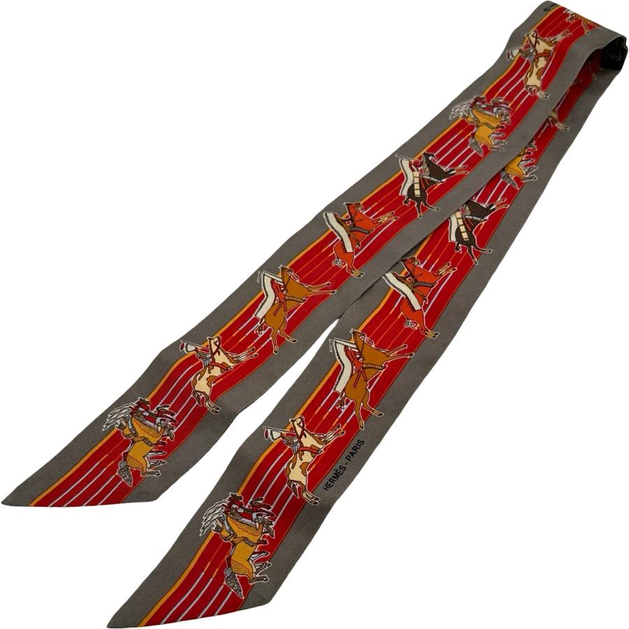 HERMES（エルメス） ツイリー PANILA SHAR PAWNEE マルチカラー シルク