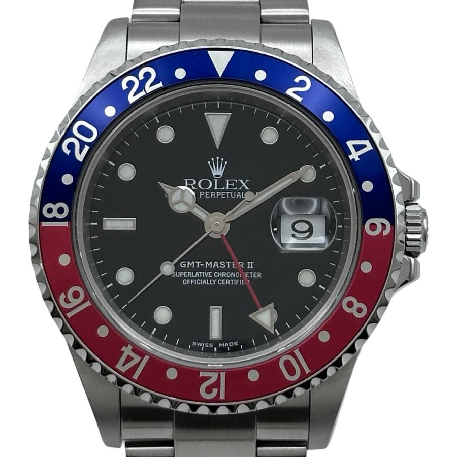 ROLEX（ロレックス） ROLEX GMTマスター2 16710 ブラック ステンレス