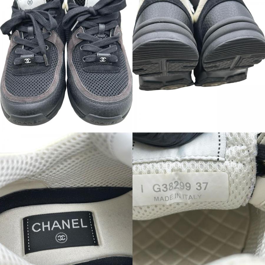 CHANEL（シャネル） ココマークローカットスニーカー G38299 ブラック 