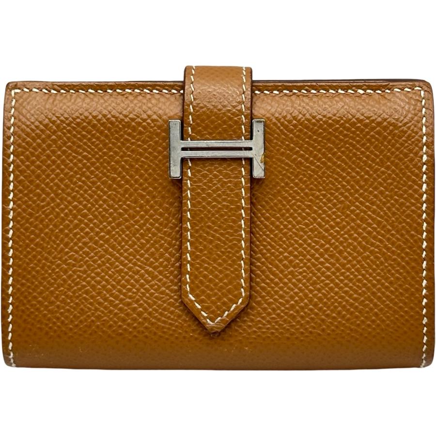 HERMES（エルメス） ベアンミニ Z刻印 ゴールド/シルバー金具 エプソン 