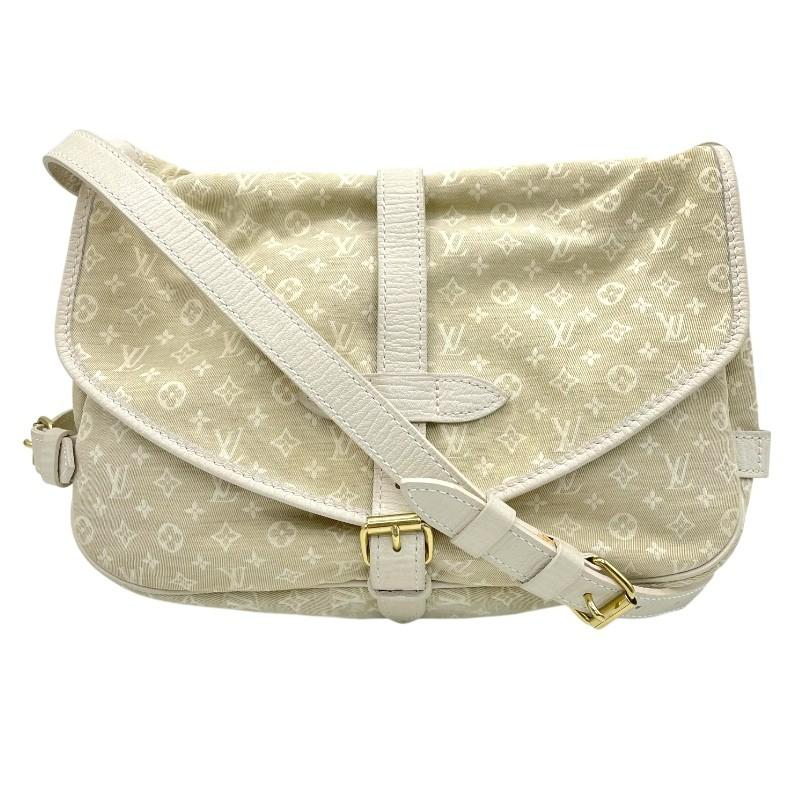 LOUIS VUITTON（ルイ・ヴィトン） ソミュール30 M95314 アイボリー×GD