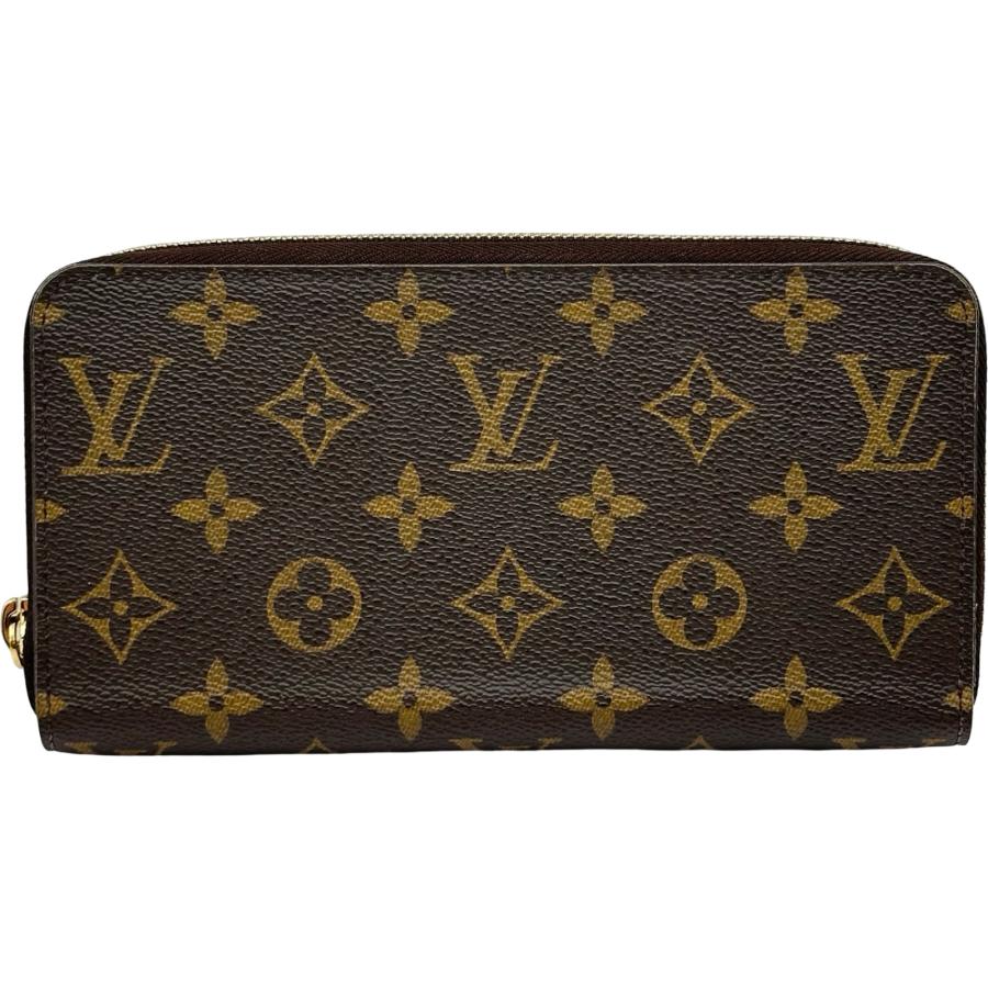 【美品】ルイヴィトン モノグラム ジッピーウォレット ブラウン M42616 LOUIS VUITTON（ルイ・ヴィトン） ジッピー・ウォレット M42616