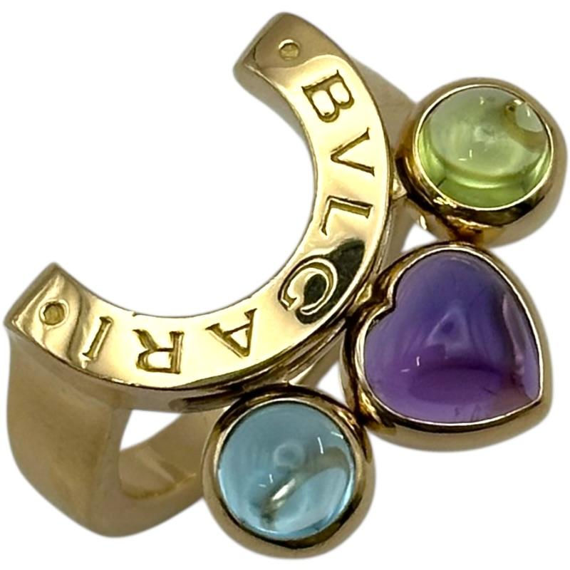 BVLGARI（ブルガリ） アレグラリング ゴールド 750/ペリドット 