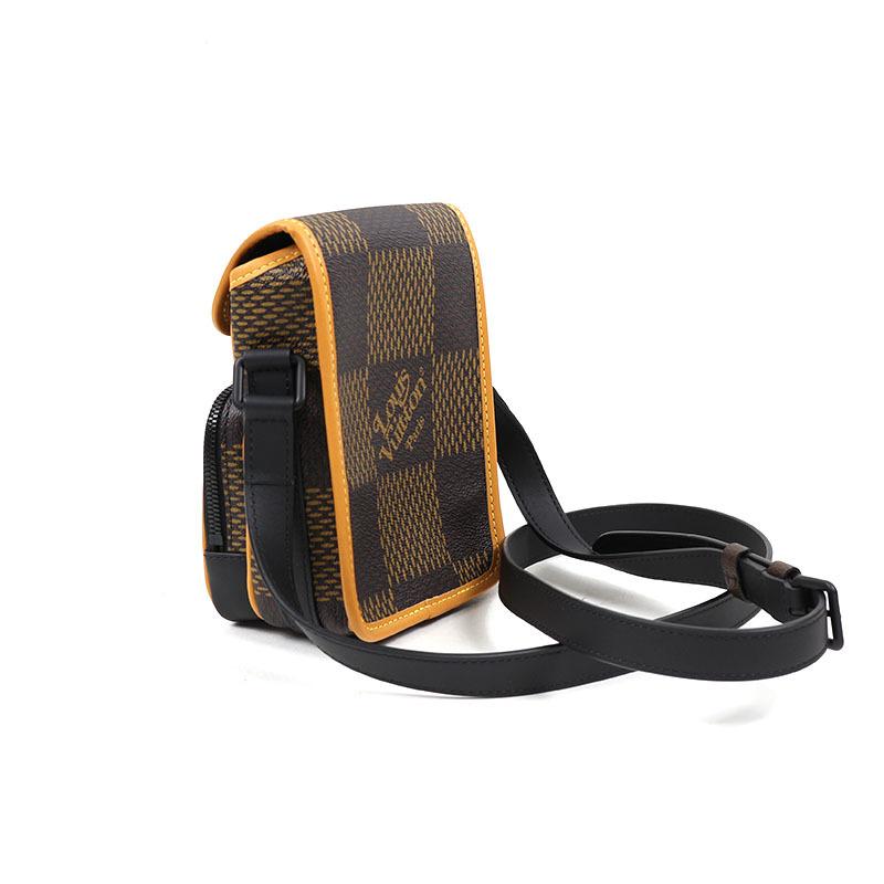 ルイ ヴィトン Louis Vuitton アマゾン メッセンジャー N ダミエ エベヌ ジャイアント ショルダーバッグ メンズ 中古 Okura ヤフーショッピング店 通販 Yahoo ショッピング